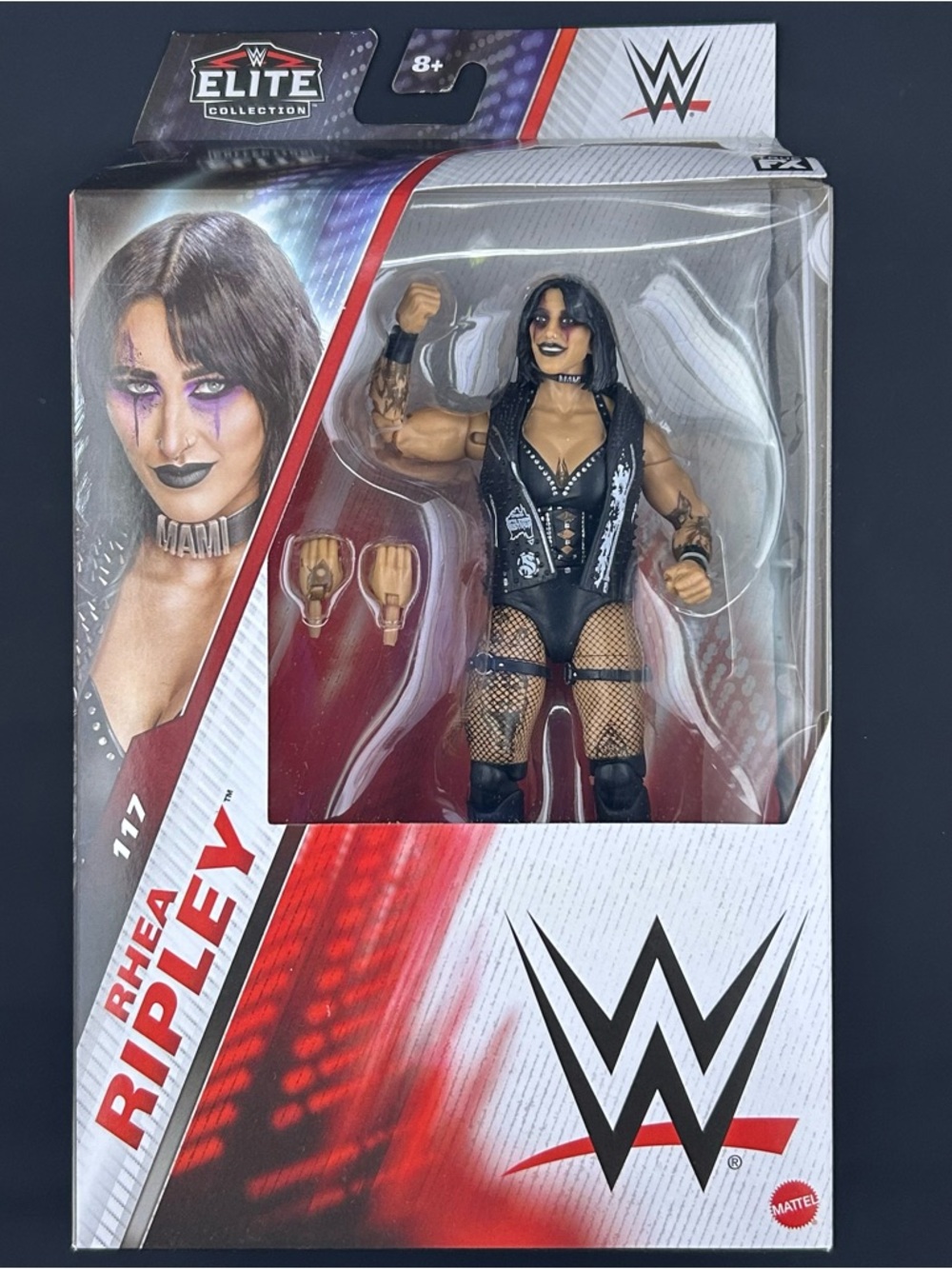 Mattel WWE Elite 117 Rhea Ripley Wrestling Action Figure 2025 Raw Smackdown NXT